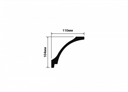 Карниз потолочный HIWOOD A151