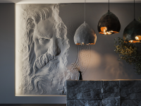 Гипсовая панно Deco Line STONEMAN