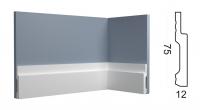 Плинтус напольный PAOLO ARTE Kr158U