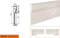 Фасадный молдинг LEPNINAPLAST МВ-270/1