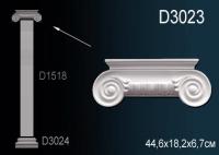 Капитель пилястры Перфект D 3023