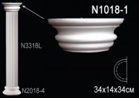 Капитель полуколонны Перфект N 1018-1