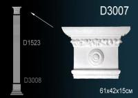 Капитель пилястры Перфект D 3007