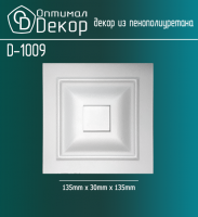 Обрамление дверей капитель Оптимал Декор D1009
