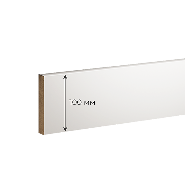 Вставка МДФ 100 мм под скрытый плинтус ФЕСО
