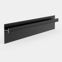 Теневой плинтус скрытого монтажа Pro Design 380 Черный