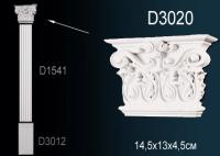 Капитель пилястры Перфект D 3020