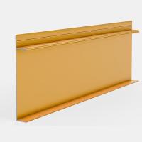 Плинтус скрытого монтажа Pro Design Universal 235 Золото