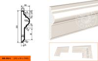 Фасадный молдинг LEPNINAPLAST МВ-250/4