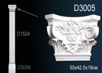 Капитель пилястры Перфект D 3005
