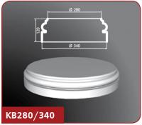 База полуколонны "Лепнина Фасад" КВ280/340