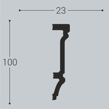 Молдинг Bello Deco М13 100/23