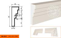 Фасадный молдинг LEPNINAPLAST МВ-250/6