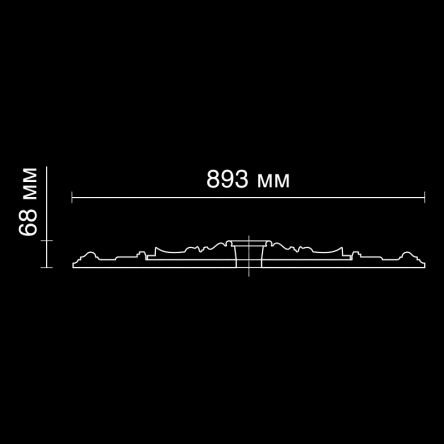 Розетка потолочная Artpole SR54 (наборная)