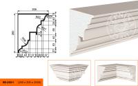 Фасадный карниз LEPNINAPLAST КВ-260/1