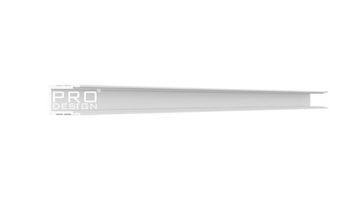Декоративный стеновой профиль Pro Design 536 Белый