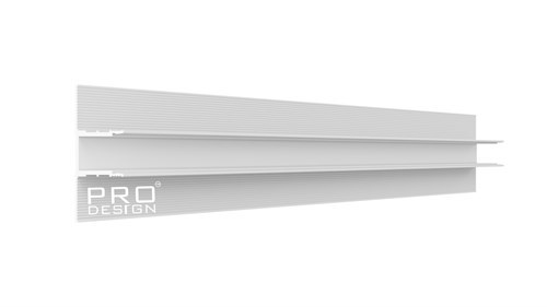 Декоративный стеновой профиль Pro Design 534 Белый