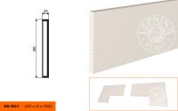 Фасадный молдинг LEPNINAPLAST МВ-250/1