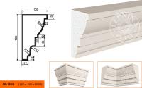 Фасадный карниз LEPNINAPLAST КВ-180/3