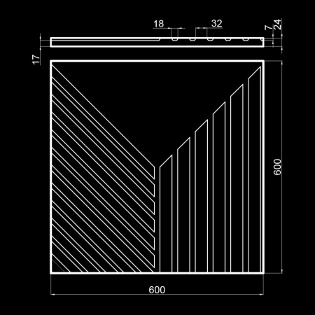 Гипсовая 3D панель Artpole PIFAGOR-3