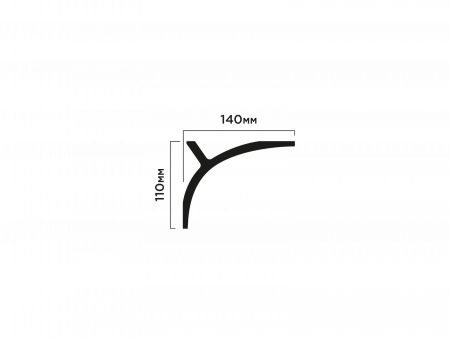 Карниз потолочный HIWOOD A178
