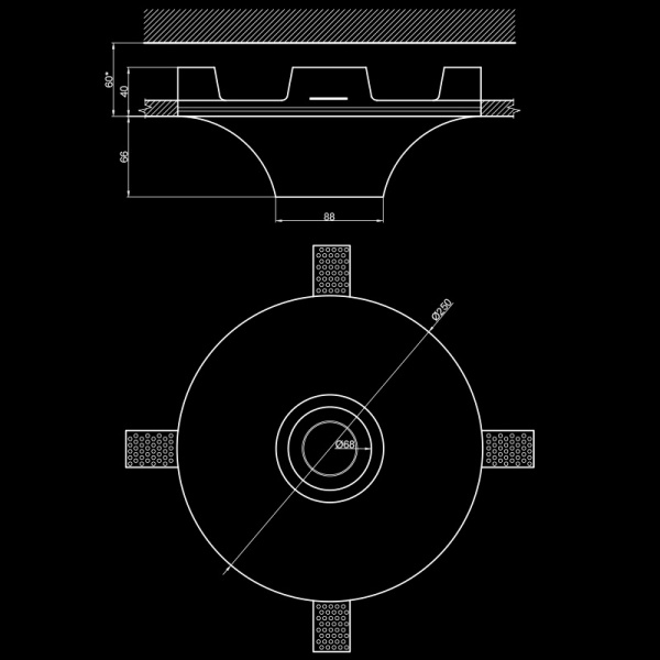 Гипсовый светильник Artpole SGS27