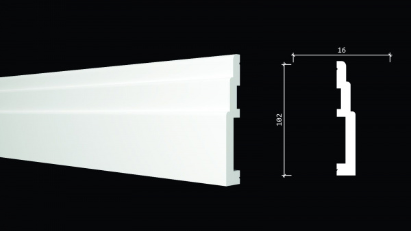 Плинтус напольный DECOR DIZAYN DD704