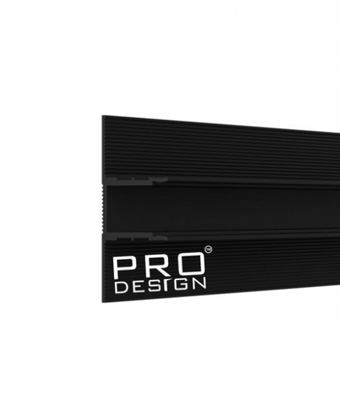 Декоративный стеновой профиль Pro Design 534 Черный