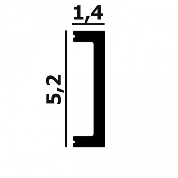 Молдинг Перфект Plus Р125-2800