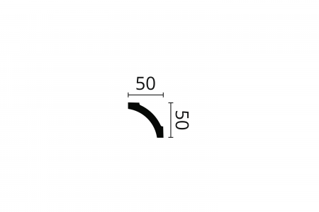 Плинтус потолочный NMС LX 65 (B5)