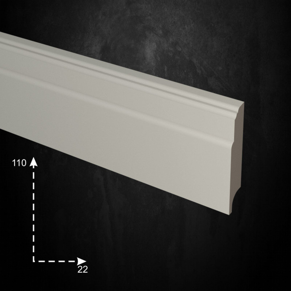 Плинтус напольный Evrowood PN 110