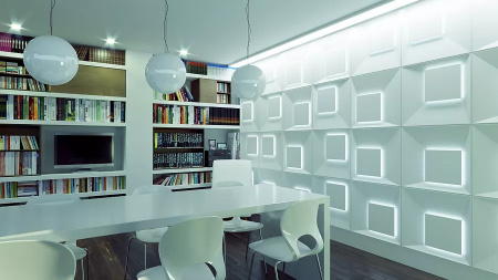 Гипсовая 3D панель Artpole MALEVICH