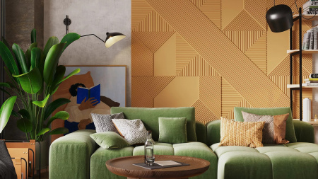 Гипсовая 3D панель ARCHIMEDE 1