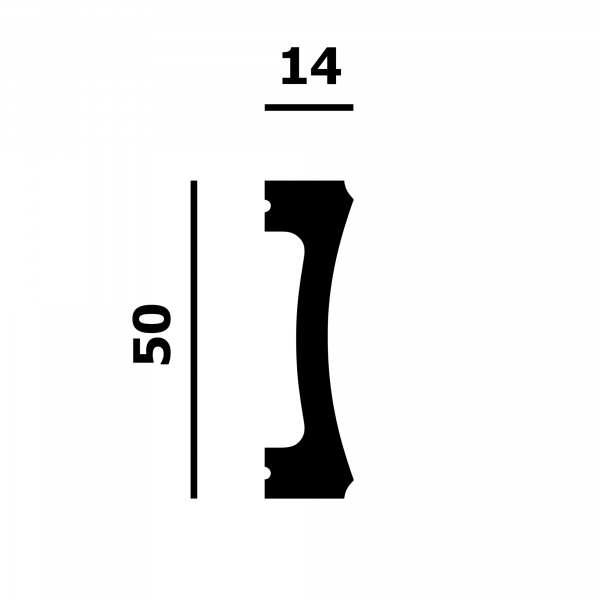 Молдинг Перфект Plus Р216-2800