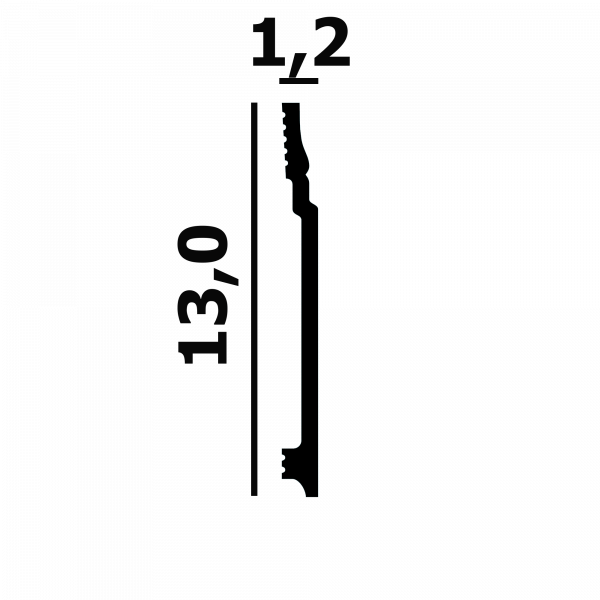 Плинтус напольный Перфект Plus Р117