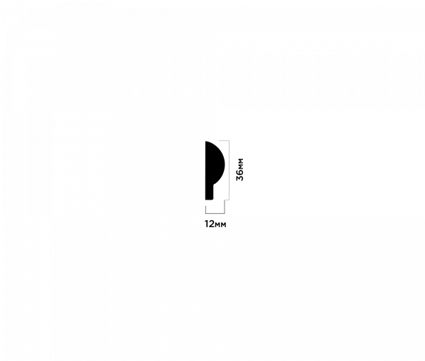 Финишный молдинг HIWOOD LF140A IV123