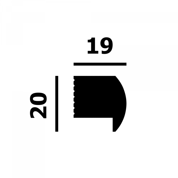 Молдинг Перфект Plus Р197
