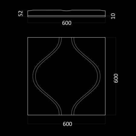 Гипсовая 3D панель Artpole SOUL