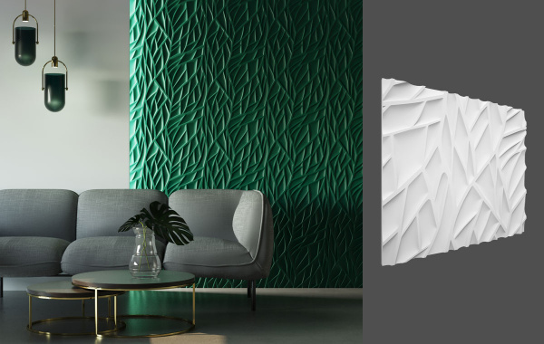 Гипсовая 3D панель Deco Line M-40