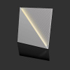 Гипсовая 3D панель Artpole FIELDS LED (теплый свет)