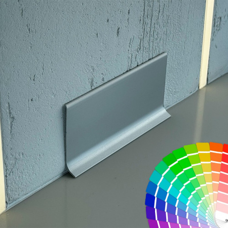 Плинтус алюминиевый Pro Design SYMETRIC L RAL 60 мм
