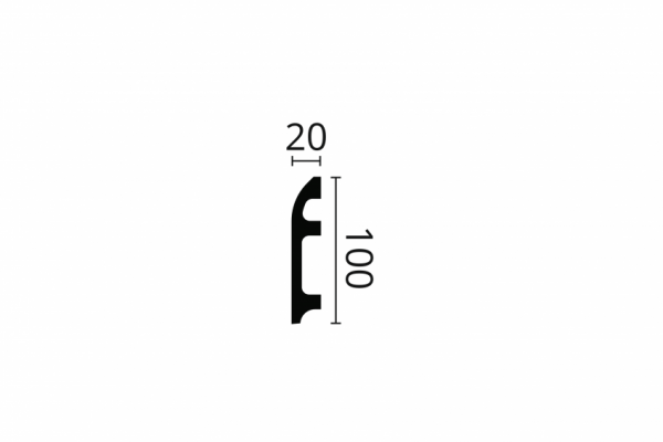 Плинтус напольный NMС FL5