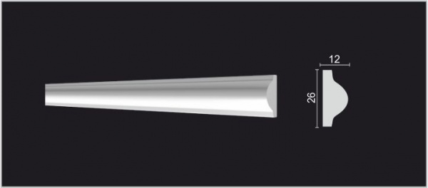 Молдинг DECOR DIZAYN DD10