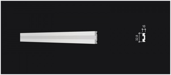 Молдинг DECOR DIZAYN DD637