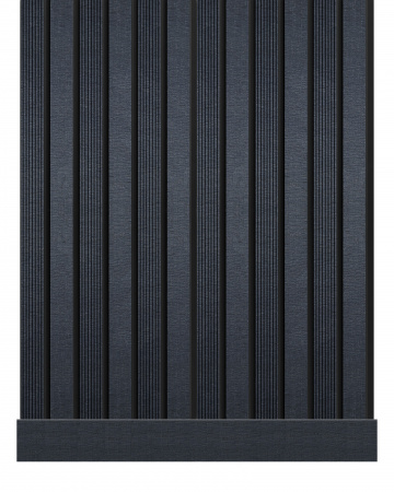 Плинтус напольный HIWOOD B90V1 BK114