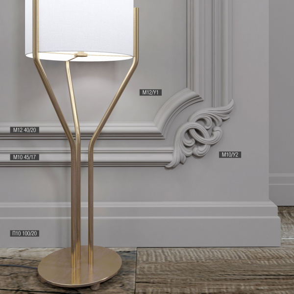 Плинтус напольный Bello Deco П10
