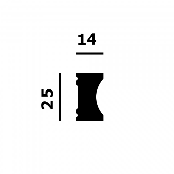 Молдинг Перфект Plus Р236