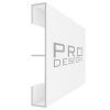 Вставка плинтус 1965 для плинтуса Pro Design Белый