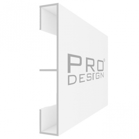 Вставка плинтус 1965 для плинтуса Pro Design Белый