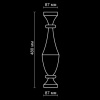 Балясина из гипса Artpole SBL3